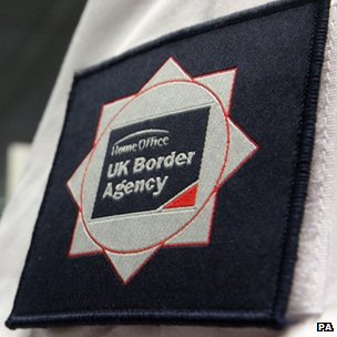 UK Border Agency badge